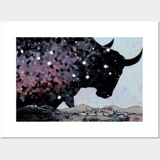 Bull of Night Posters and Art